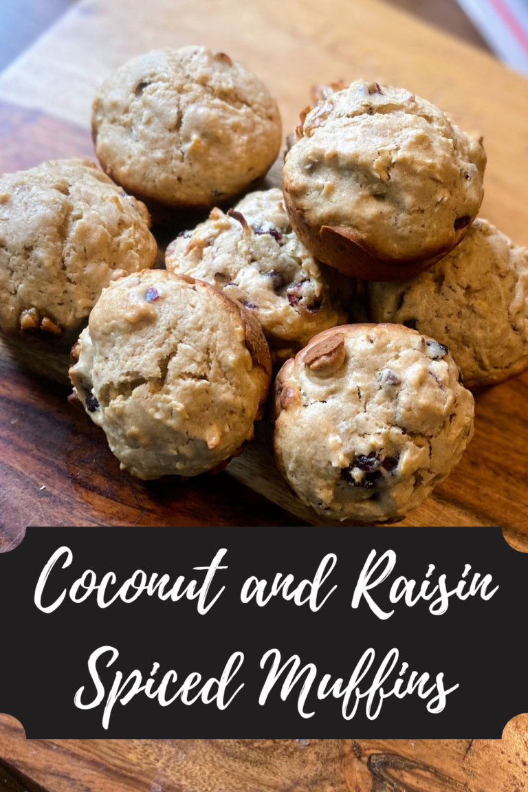 Coconut And Raisin Spiced Muffins Jess In The Kitchen