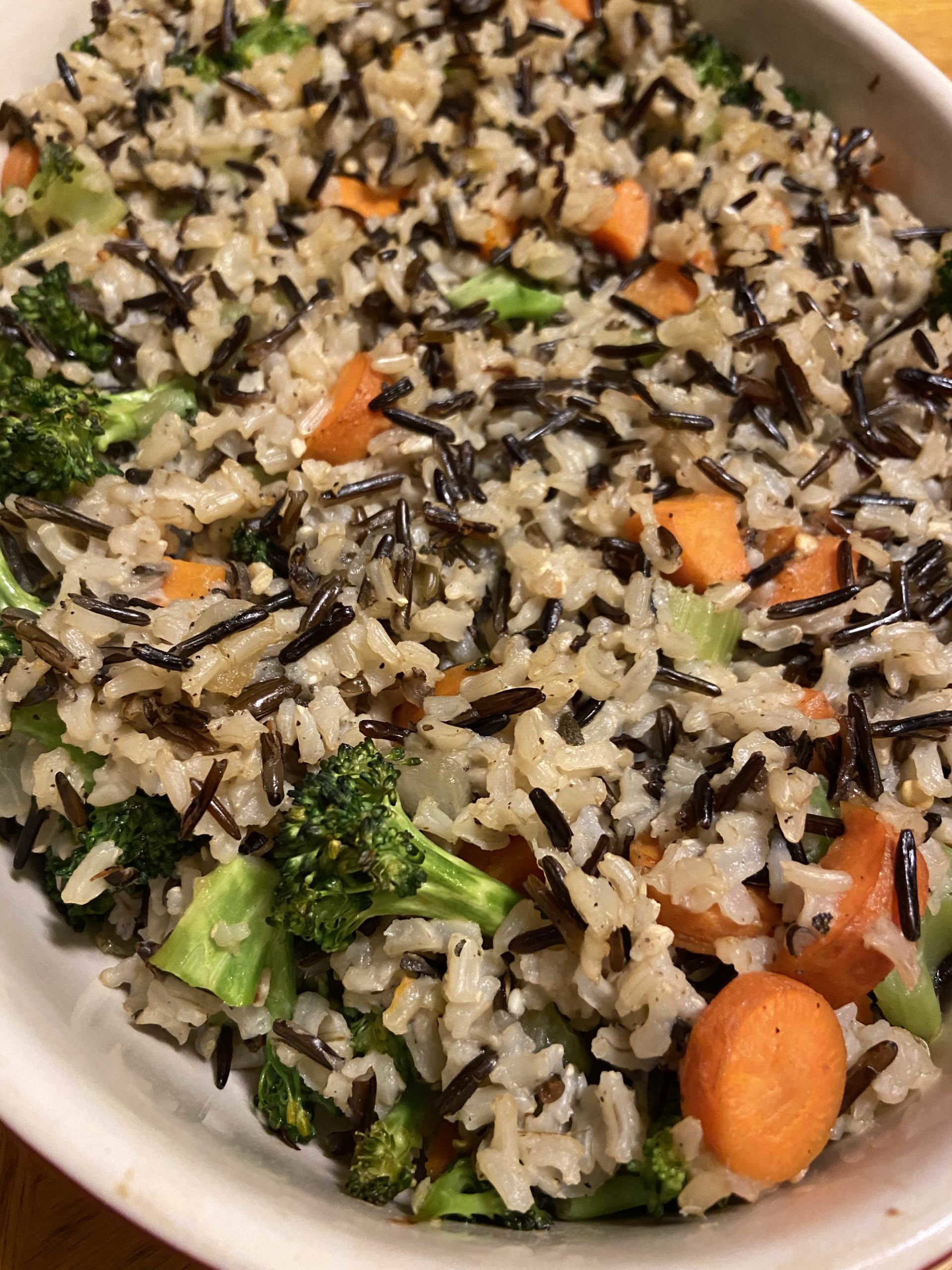 Wild Rice and Vegetable Pilaf · Jess in the Kitchen