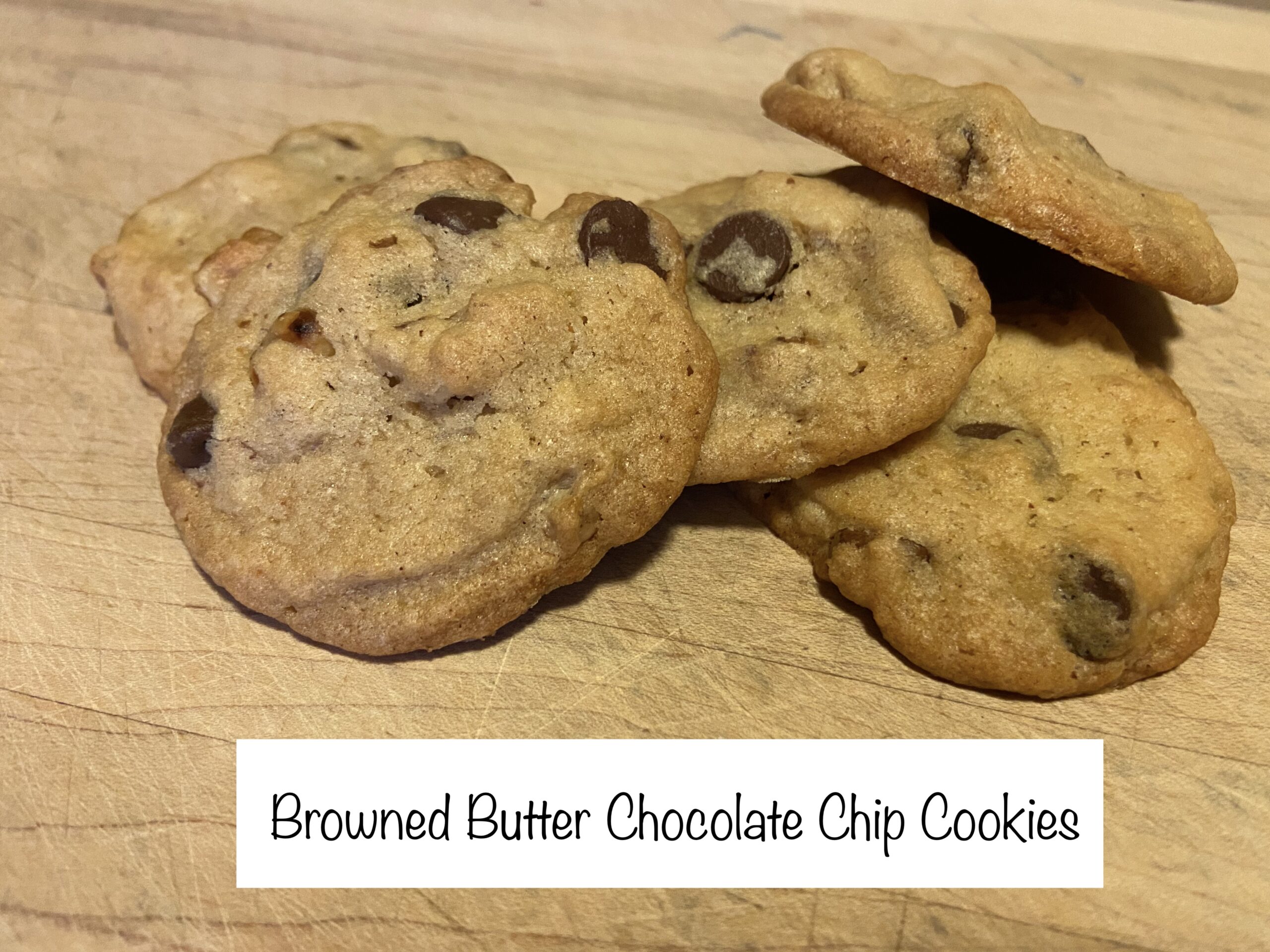 Browned Butter Chocolate Chip Cookies · Jess in the Kitchen