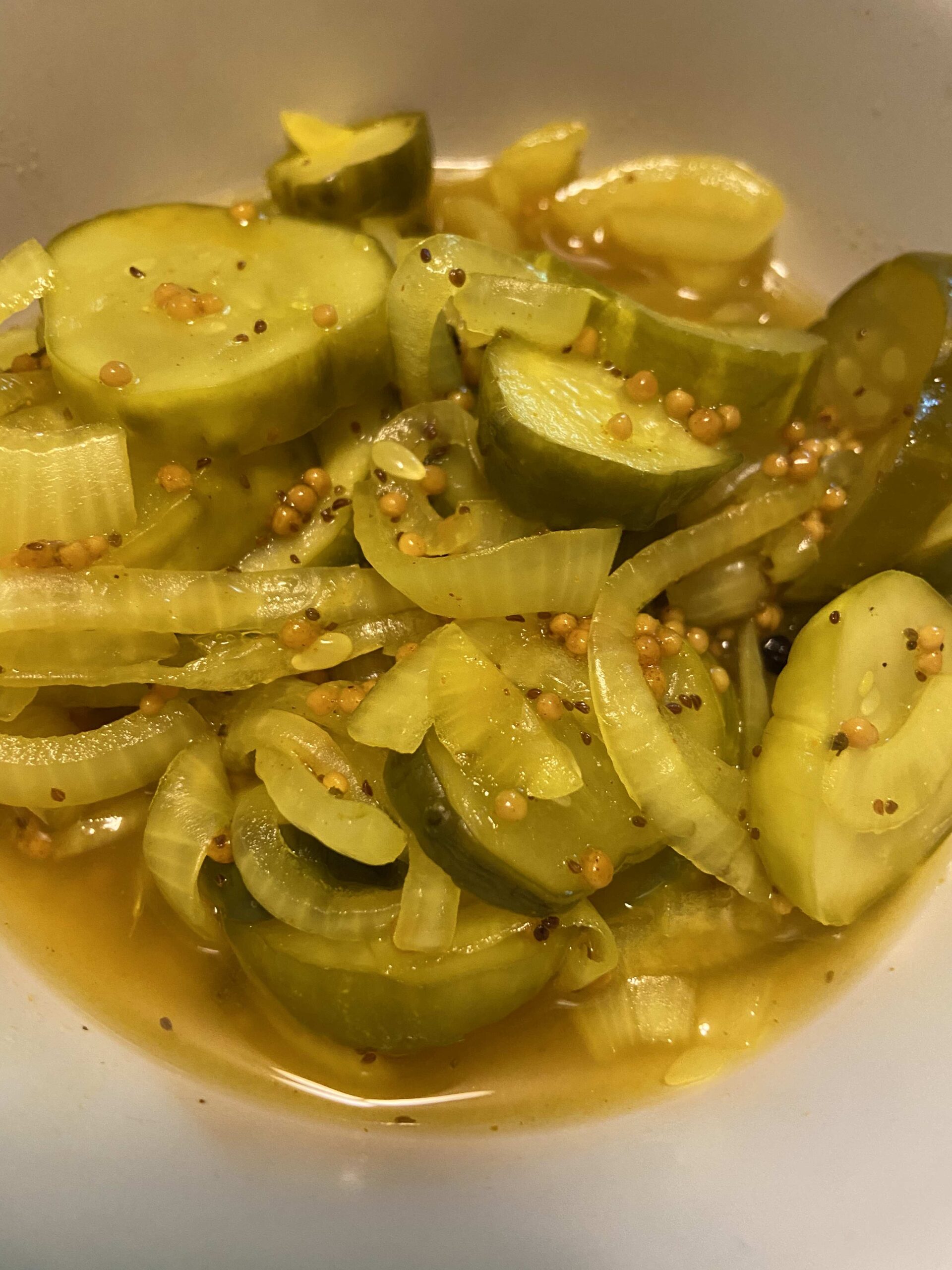 Zesty Bread And Butter Pickles · Jess In The Kitchen