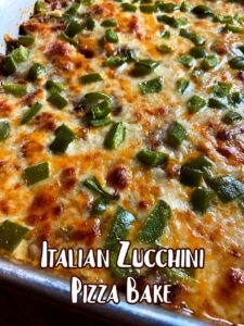 Easy Italian Zucchini Pizza Bake · Jess in the Kitchen