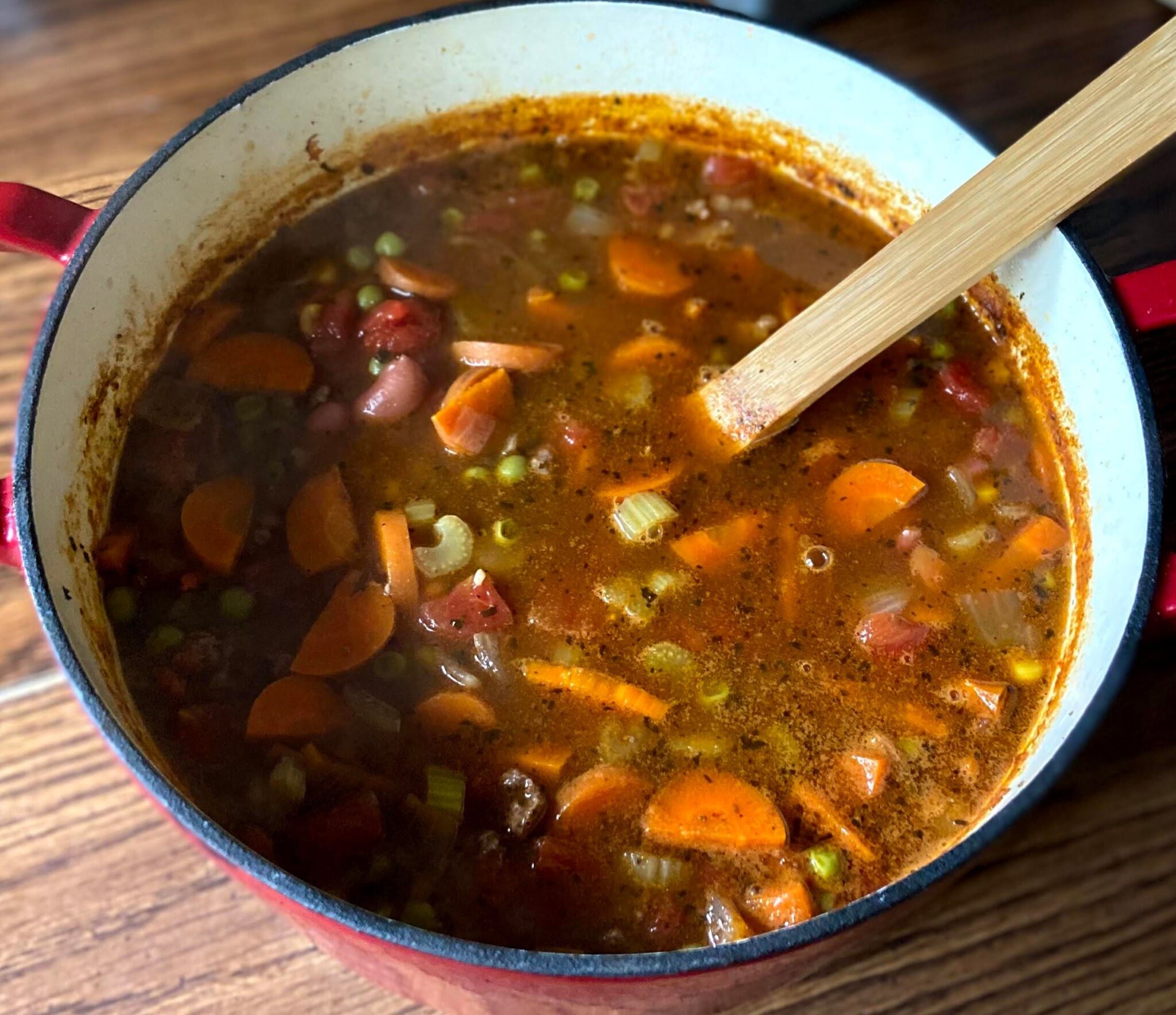 Kitchen Sink Vegetable and Venison Soup · Jess in the Kitchen