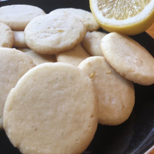 cookies with lemon