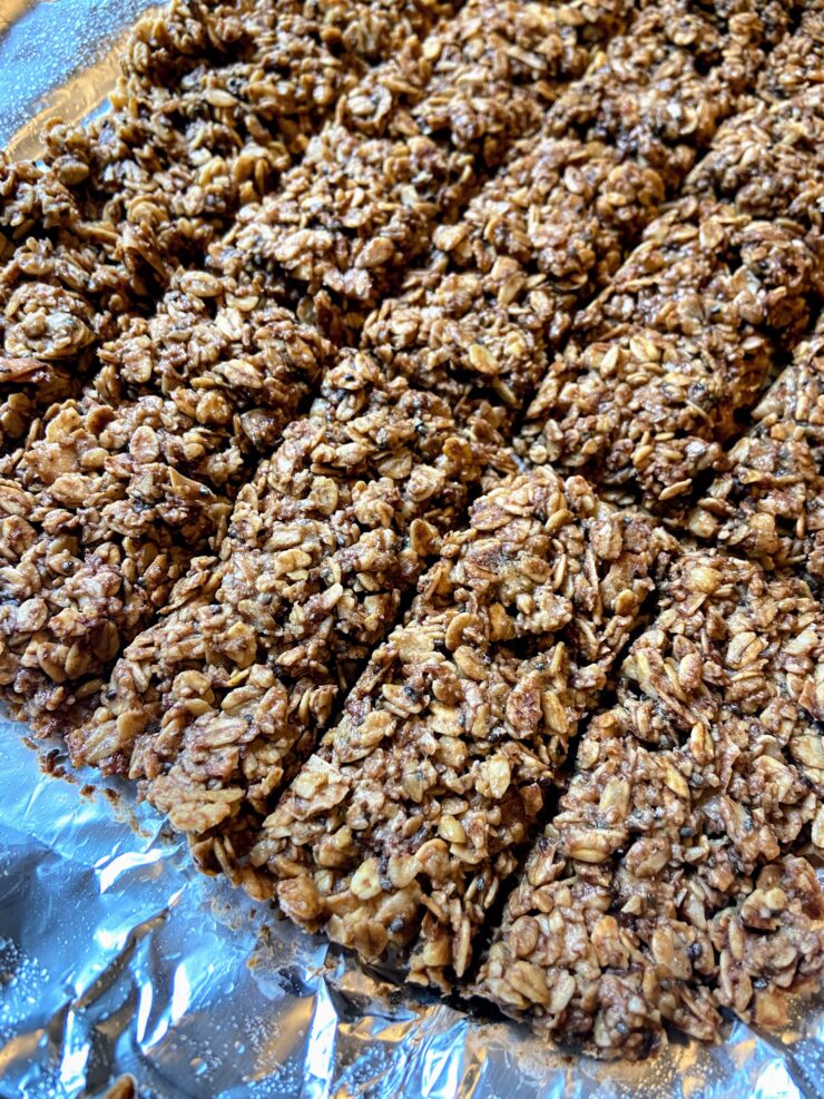 Homemade Baked Granola Bars · Jess in the Kitchen