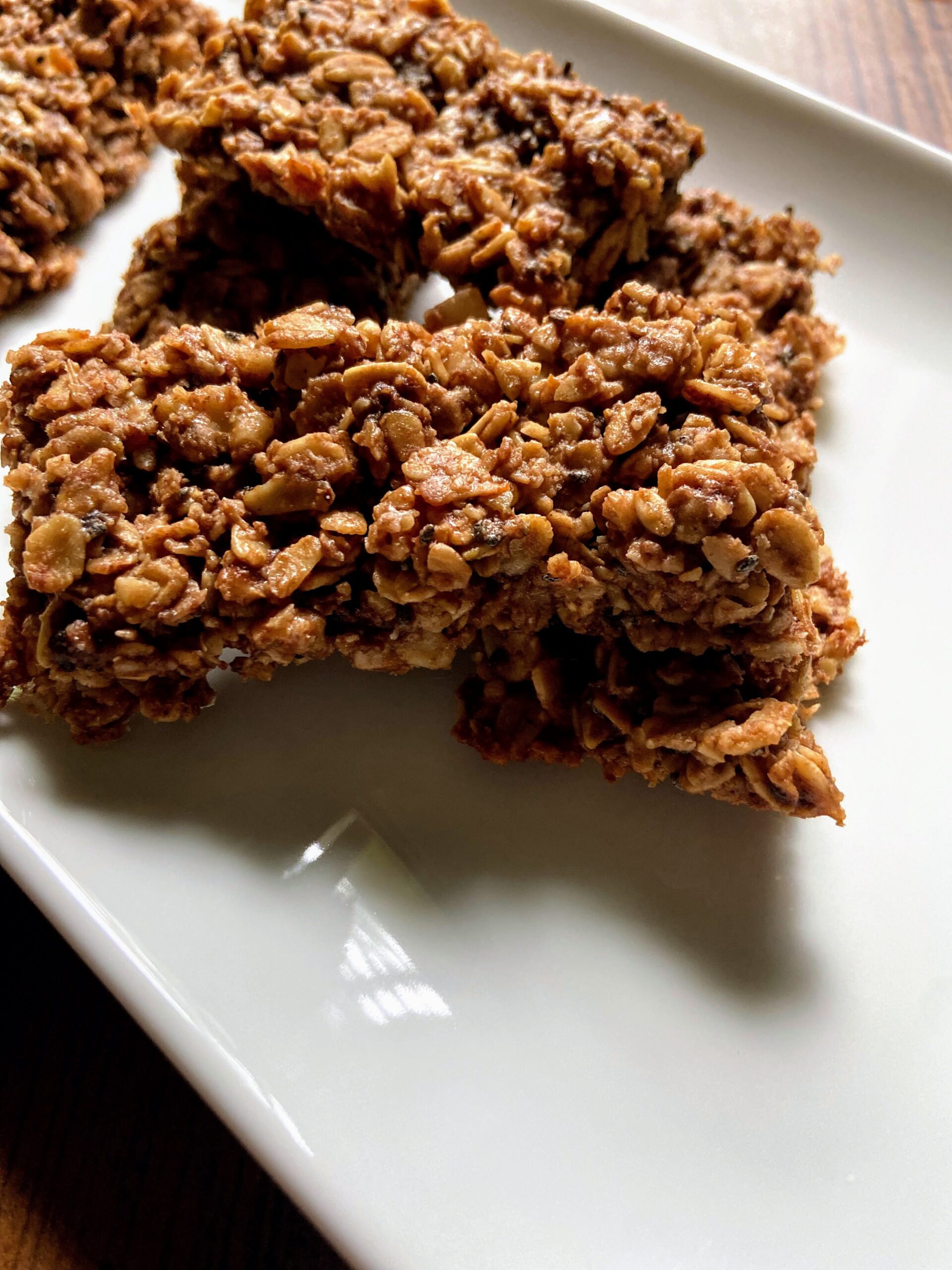 Homemade Baked Granola Bars · Jess in the Kitchen