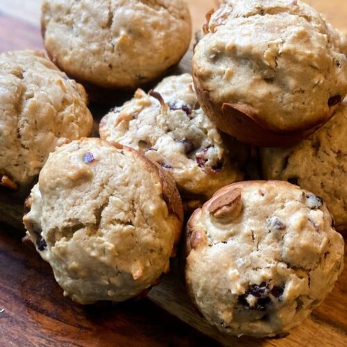 Coconut and Raisin Spiced Muffins