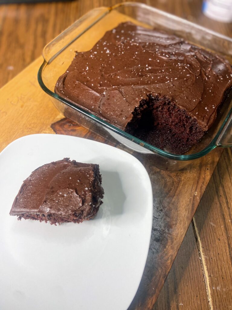 Chocolate Snack Cake · Jess in the Kitchen