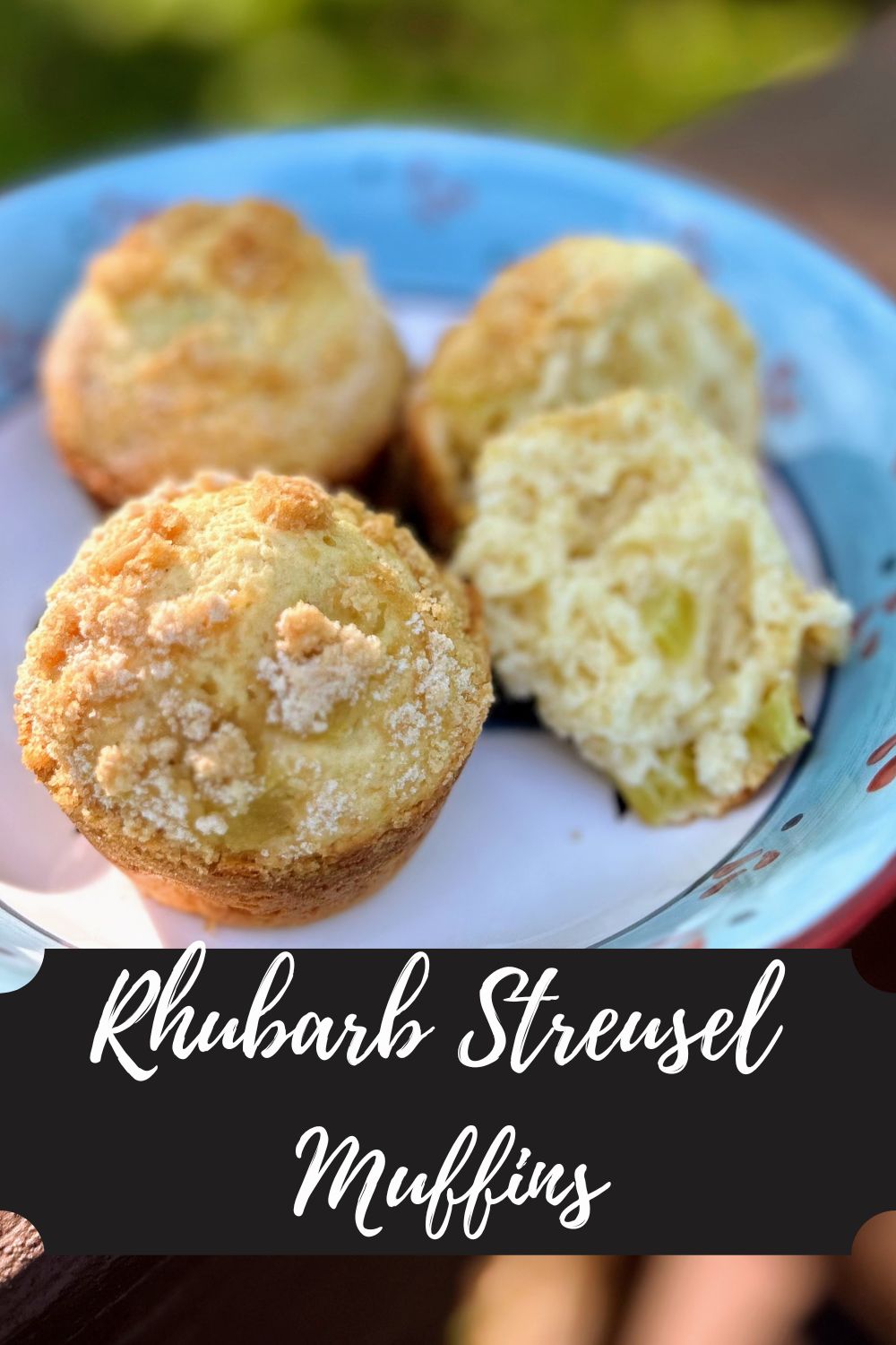 Strawberry Rhubarb Muffins with Streusel - Dish 'n' the Kitchen