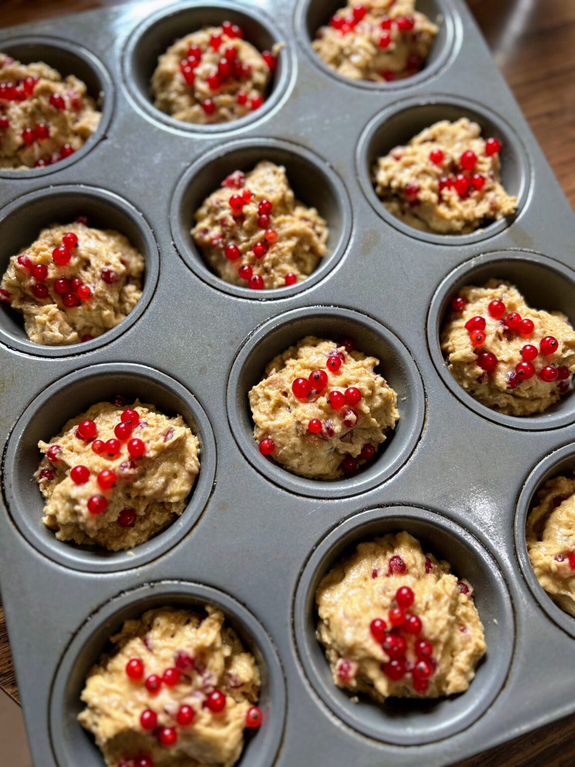 Red Currant Muffins · Jess in the Kitchen