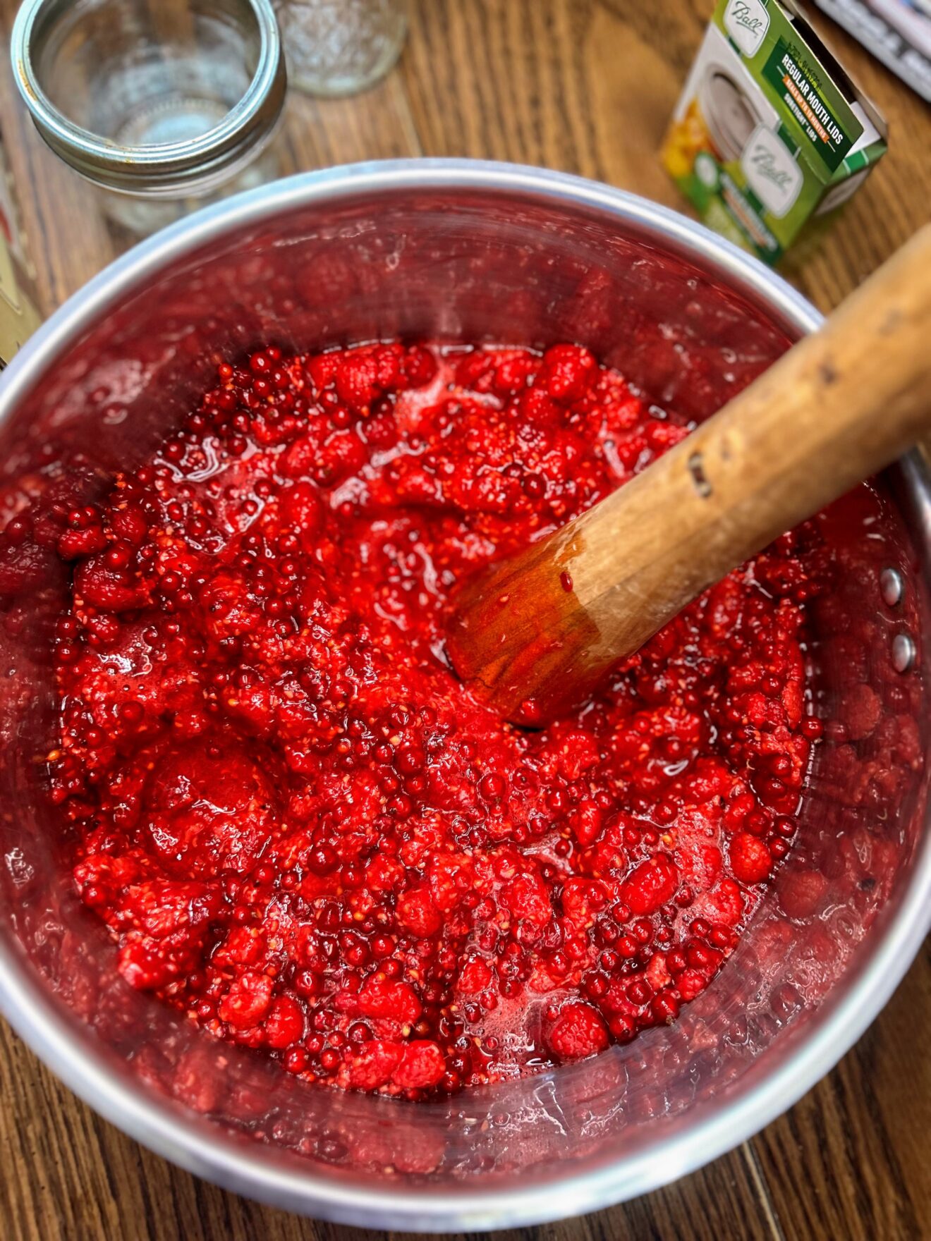 Raspberry Currant Jam · Jess in the Kitchen